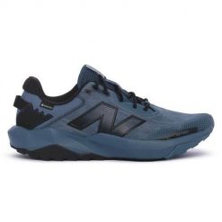 Buty do biegania męskie New Balance M6 Nitrel. Niebieskie buty sportowe męskie New Balance, z gumy, bez zapięcia, do biegania. Za 779.00 zł.