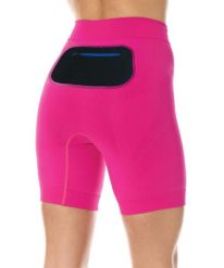 Spodnie do biegania 1/2 z czarną kieszenią damskie Brubeck RUNNING FORCE. Czarne spodnie sportowe damskie Brubeck, xl, bez wzorów, z dzianiny, do biegania. Za 124.99 zł.