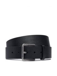 Calvin Klein Pasek Casual Roller Buckle 40Mm LV04D7098G Czarny. Czarne paski damskie Calvin Klein, bez wzorów, ze skóry, casualowe. Za 209.99 zł.