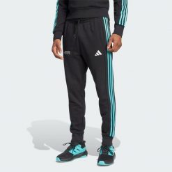 Spodnie Mercedes - Amg Petronas Formula One Team Dna. Białe szorty męskie Adidas, m, bez wzorów, z dresówki. Za 259.00 zł.