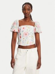 Bardot Bluzka Sheyla Floral 59890TB Kolorowy Regular Fit. Bluzki damskie Bardot, bez wzorów, bez kołnierzyka, bez ramiączek. Za 249.99 zł.