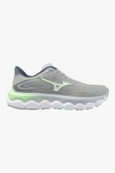 Buty do biegania damskie Mizuno Wave Horizon 8 pearl blue/white/hint of mint. Szare obuwie sportowe damskie Mizuno, bez wzorów, z materiału, do biegania, mizuno wave. Za 489.99 zł.