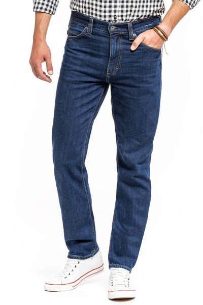 MUSTANG TRAMPER TAPERED MĘSKIE SPODNIE JEANSOWE JEANSY DENIM BLUE 1014044 5000 980, W30 L30. Niebieskie jeansy męskie Mustang, l, bez wzorów, z bawełny, eleganckie. Za 219.99 zł.