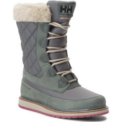 Śniegowce HELLY HANSEN - W Arosa Ht 112-91.495 Darkest Spruce/Rock/Laurel Oak/Port. Zielone kozaki damskie Helly Hansen, z materiału. Za 599.00 zł.