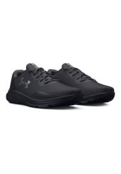 Buty treningowe damskie Under Armour W Charged Pursuit 3. Czarne obuwie sportowe damskie Under Armour, bez wzorów, z materiału, do biegania. Za 355.00 zł.