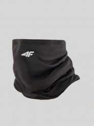 4F Bandana uniseks - czarna Uniwersalny. Czarne szaliki męskie 4f, bez wzorów, z polaru. Za 39.99 zł.