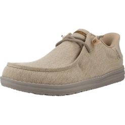 Buty SKECHERS SLIP-INS MELSON Jasnobrązowy. Brązowe buty sportowe męskie Skechers, bez zapięcia. Za 289.99 zł.
