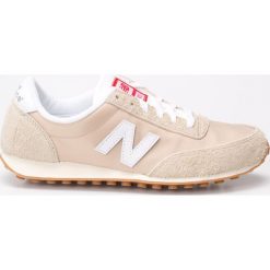 New Balance - Buty. Szare obuwie sportowe damskie New Balance, z materiału. W wyprzedaży za 179.90 zł.