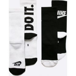Nike Sportswear - Skarpetki (2-pack). Szare skarpety damskie Nike Sportswear, z bawełny. W wyprzedaży za 29.90 zł.