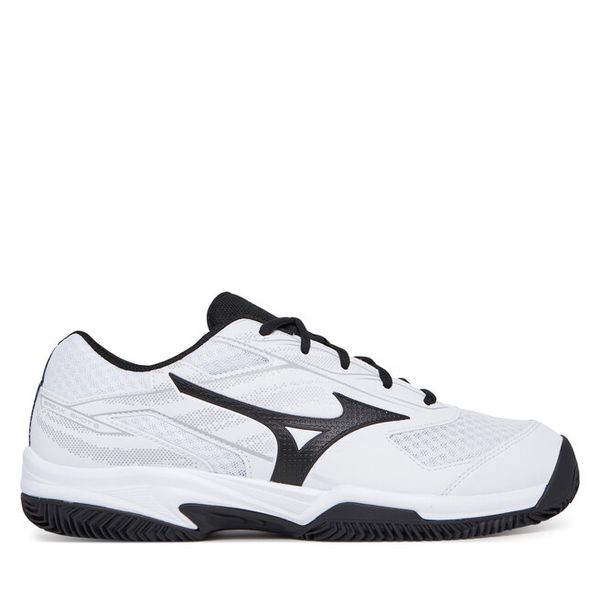 Buty do tenisa Mizuno. Białe buty sportowe męskie Mizuno, bez zapięcia, tenisowe. Za 229.99 zł.