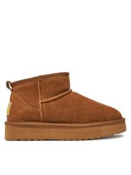 Pepe Jeans Śniegowce PLS50536 Brązowy. Brązowe kozaki damskie Pepe Jeans, z jeansu. Za 229.99 zł.