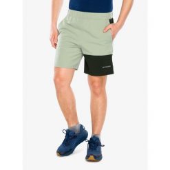 Spodenki turystyczne męskie Columbia Hike Color Block Short. Czarne krótkie spodenki sportowe męskie Columbia, m, bez wzorów, trekkingowe. Za 146.99 zł.