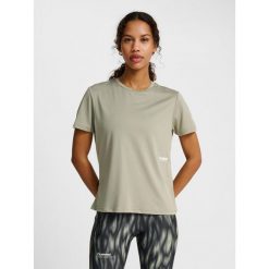 Damski jersey Hummel Pulse Workout. Szare koszulki sportowe damskie Hummel, bez wzorów, z jersey, bez kołnierzyka, bez ramiączek, do piłki nożnej. Za 159.00 zł.