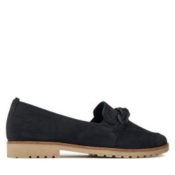 Mokasyny Tamaris. Niebieskie mokasyny damskie Tamaris. Za 279.99 zł.