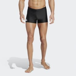 Bokserki do pływania Solid. Białe bokserki męskie Adidas, s, bez wzorów. Za 109.00 zł.