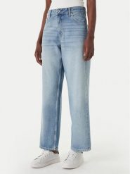 HUGO Jeansy 50561548 Niebieski Regular Fit. Niebieskie jeansy damskie Hugo. Za 449.99 zł.