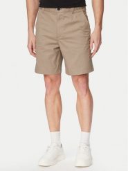 HUGO Szorty materiałowe Genar261S 50567293 Brązowy jasny Slim Fit. Brązowe szorty męskie Hugo, m, bez wzorów, z bawełny. Za 399.99 zł.