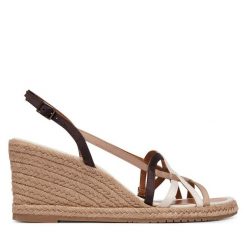 Espadryle Tamaris. Sandały damskie Tamaris, bez wzorów, bez obcasa, bez zapięcia. Za 299.99 zł.