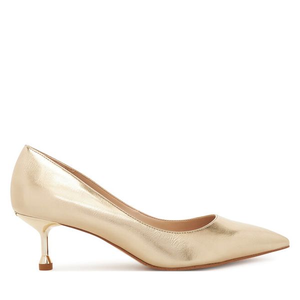 Czółenka Liu Jo. Żółte czółenka damskie Liu Jo, bez wzorów, bez obcasa, bez zapięcia. Za 669.99 zł.