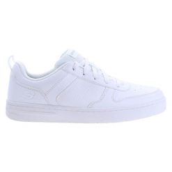 Buty damskie na co dzień Skechers Smooth Street-Genzo. Białe obuwie sportowe damskie Skechers, bez wzorów, trekkingowe, Skechers Sport. Za 166.00 zł.