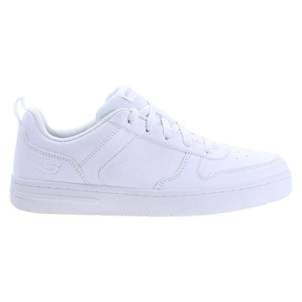 Buty damskie na co dzień Skechers Smooth Street-Genzo. Białe obuwie sportowe damskie Skechers, bez wzorów, trekkingowe, Skechers Sport. Za 166.00 zł.