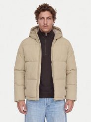 Jack & Jones Kurtka zimowa Galaxy 12303930 Beżowy Regular Fit. Brązowe kurtki męskie Jack & Jones, na zimę, m, bez wzorów, z syntetyku, bez kaptura. Za 179.99 zł.