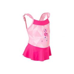 Strój jednoczęściowy pływacki Flamingo dla malucha. Stroje kąpielowe dla dziewczynek marki NABAIJI. Za 39.99 zł.