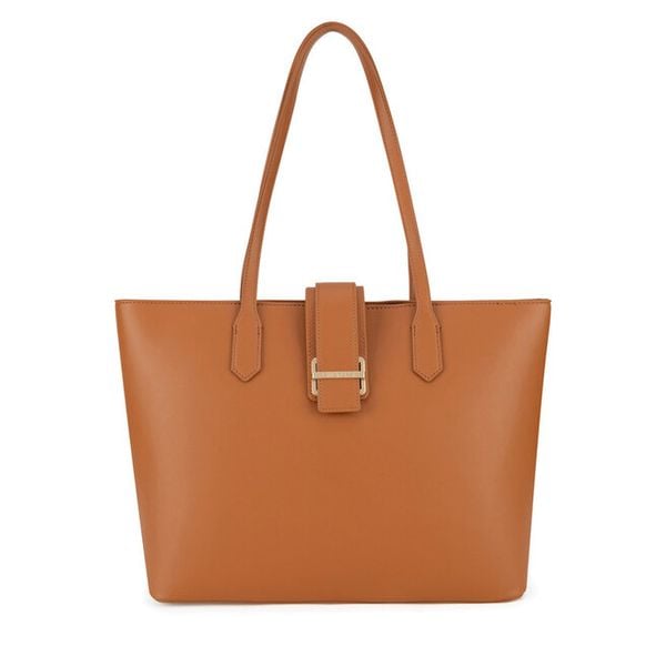 Torebka GINO ROSSI. Brązowe torebki do ręki damskie Gino Rossi, bez wzorów, bez dodatków. Za 279.99 zł.