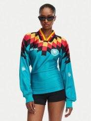 Adidas Bluzka Germany Reconstructed Bringback KD0970 Zielony Slim Fit. Zielone bluzki damskie Adidas, l, bez wzorów, z syntetyku, bez kołnierzyka, bez ramiączek. Za 399.99 zł.