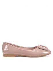 Clara Barson Baleriny WFA3513-1 Beżowy. Brązowe baleriny damskie Clara Barson, bez wzorów, z materiału, bez obcasa. Za 69.99 zł.