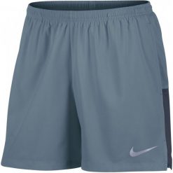 Nike Spodenki Do Biegania M Nk Flx Chllgr Short 5in M. Szare krótkie spodenki sportowe męskie Nike. W wyprzedaży za 99.00 zł.