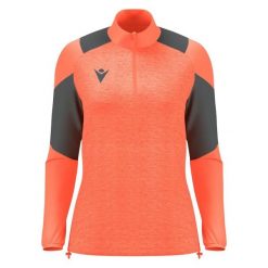 Dziewczęcy top treningowy Macron Chantico. Brązowe t-shirty i topy dla dziewczynek Macron, bez wzorów, bez ramiączek. Za 236.50 zł.