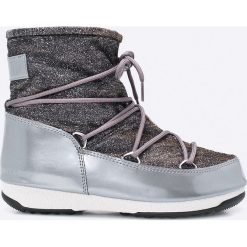 Moon Boot - Śniegowce W. E. Low Lurex. Śniegowce i trapery damskie Moon Boot, z materiału. W wyprzedaży za 429.90 zł.
