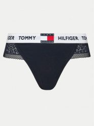 Tommy Hilfiger Stringi UW0UW05619 Granatowy. Niebieskie stringi damskie Tommy Hilfiger, xs, bez wzorów, z syntetyku. Za 69.99 zł.
