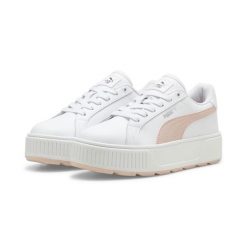 Buty biegowe PUMA Karmen Kobieta Białe. Białe obuwie sportowe damskie Puma, bez wzorów, z materiału, do biegania. Za 235.25 zł.