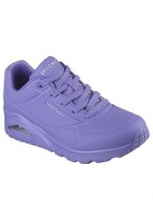 Buty do chodzenia damskie Skechers Uno Stand On Air. Fioletowe obuwie sportowe damskie Skechers, bez wzorów, z gumy, trekkingowe. Za 441.20 zł.