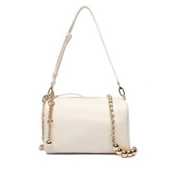 Torebka Furla. Białe torebki do ręki damskie Furla, bez wzorów, klasyczne, bez dodatków. Za 1,319.00 zł.