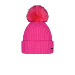 Kapelusz damski Barts Kenzie. Czerwone czapki i kapelusze damskie Barts, na zimę, bez wzorów. Za 169.50 zł.