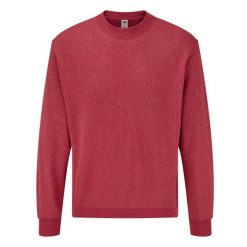 Bluza Rozpinana Dla Dorosłych Unisex Classic Heather. Czerwone bluzy męskie Fruit of the Loom, m, bez wzorów, bez kaptura. Za 94.99 zł.