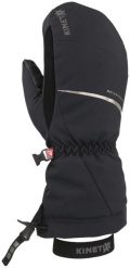 Rękawiczki narciarskie i snowboardowe damskie KINETIXX Arven Mitt black. Czarne rękawiczki damskie KINETIXX, bez wzorów. Za 360.00 zł.