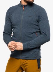 Bluza Rab Nexus. Niebieskie bluzy męskie RAB, xl, bez wzorów, z materiału, bez kaptura. Za 315.50 zł.