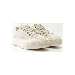Kremowe Buty Converse CHUCK TAYLOR ALL STAR. Trampki i tenisówki dziewczęce marki Molly.pl. Za 399.00 zł.