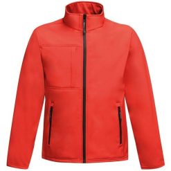Męski Softshell Octagon II. Czarne kurtki sportowe męskie Regatta, m, bez wzorów, z softshellu, trekkingowe. Za 214.99 zł.