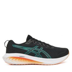 Buty do biegania Asics. Czarne buty sportowe męskie Asics, bez zapięcia, do biegania. Za 309.99 zł.