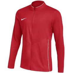 Bluza męska Nike Dri-FIT Park 26. Czerwone bluzy męskie Nike, m, bez wzorów, z poliesteru, bez kaptura, do piłki nożnej, dri-fit (nike). Za 121.99 zł.