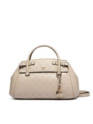 Guess Torebka Diana HWPD97 27060 Beżowy. Brązowe torebki do ręki damskie Guess, z aplikacjami, ze skóry, bez dodatków. Za 634.99 zł.