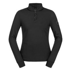 Koszulka techniczna jeździecka ELT Esthal. Czarne t-shirty damskie ELT, xl, z aplikacjami, z elastanu, eleganckie, bez kołnierzyka. Za 230.50 zł.