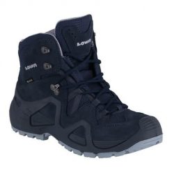 Buty trekkingowe damskie Lowa Zephyr Mid Gtx. Niebieskie trekkingi damskie Lowa, za kostkę. Za 772.00 zł.