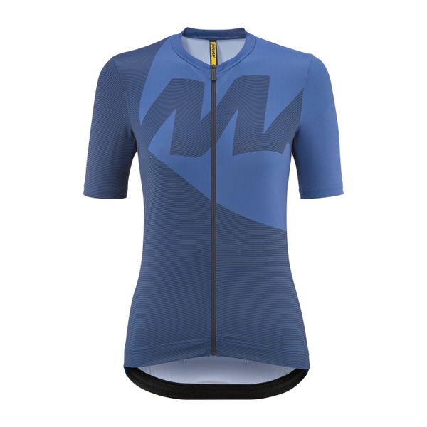 Damski jersey Mavic Icon Graphic. Fioletowe koszulki sportowe damskie MAVIC, bez wzorów, z jersey, bez kołnierzyka, bez ramiączek, rowerowe. Za 361.50 zł.