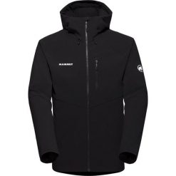 Kurtka softshell męska Mammut Ultimate Comfort SO. Czarne kurtki sportowe męskie Mammut, l, bez wzorów, z softshellu, trekkingowe. Za 1,103.00 zł.